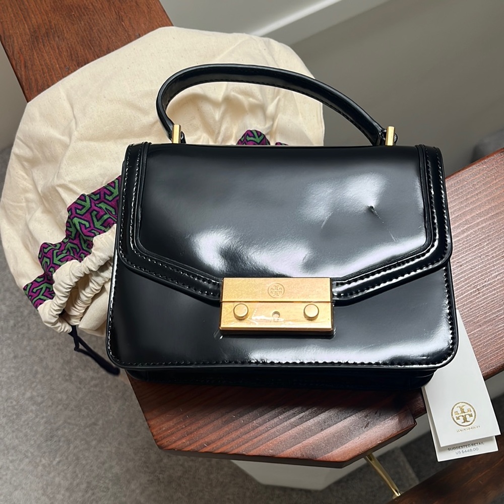 Tory Burch Juliette mini top-handle satchel